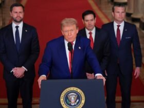 Trump addresses nation after US strikes Iran