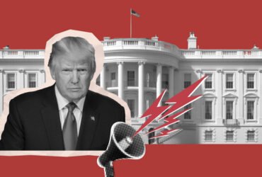 Trump-and-the-white-house