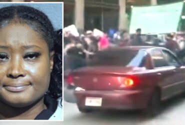 Woman entered the Protest public with children in the car and injured 66-year-old: public prosecutors